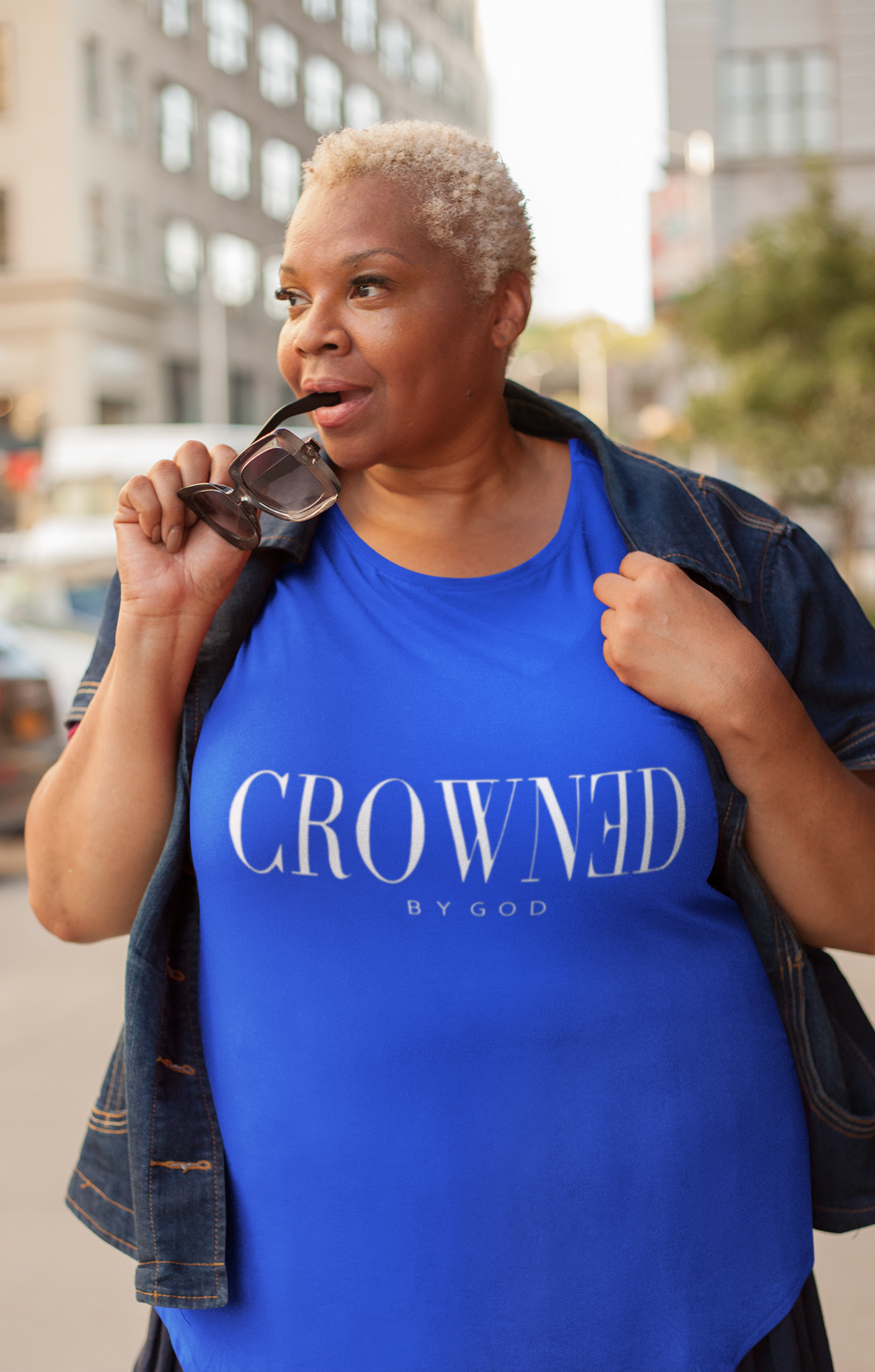 Crowned By God Tee- Women