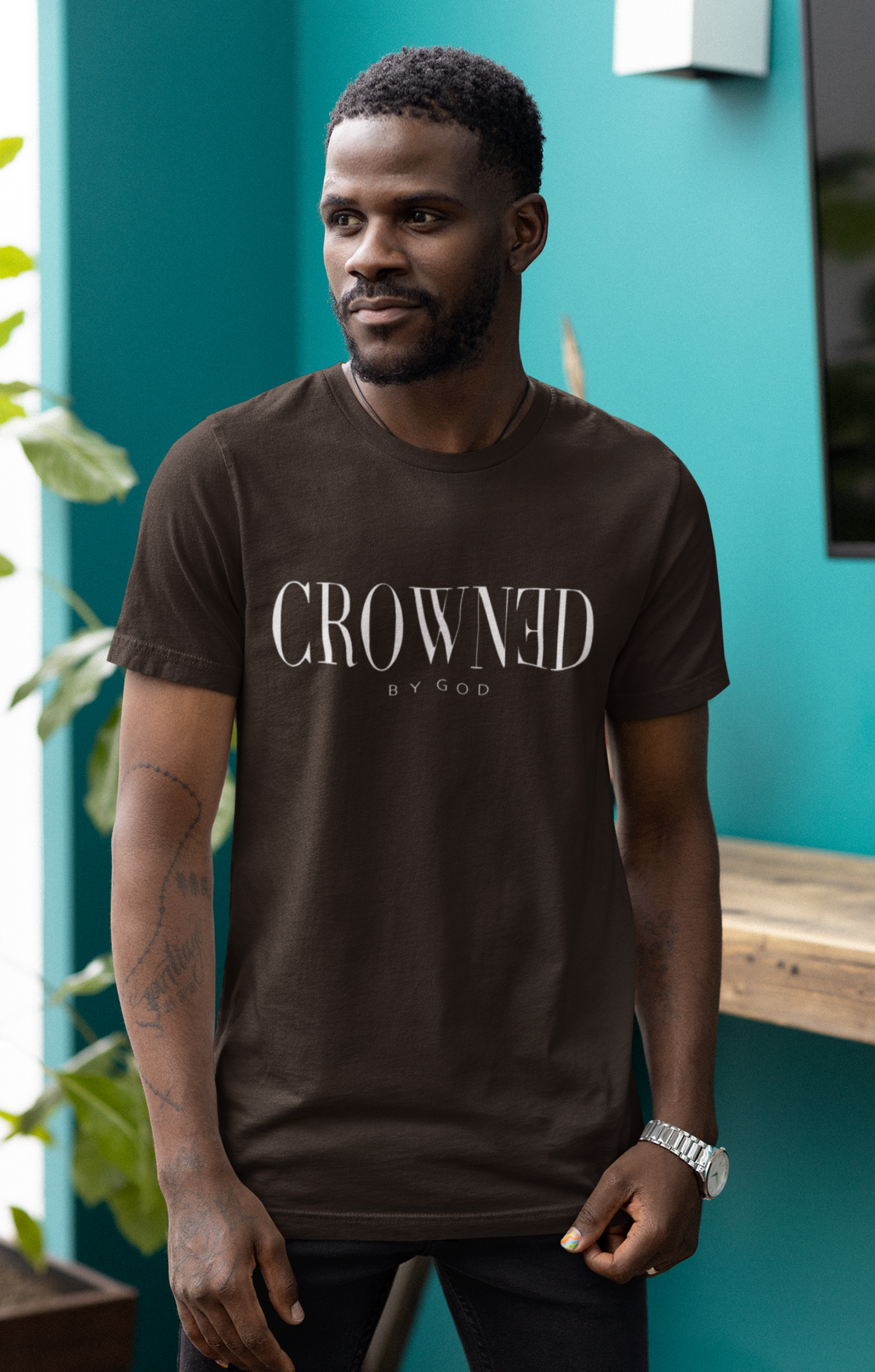 Crowned by God Tee- Men