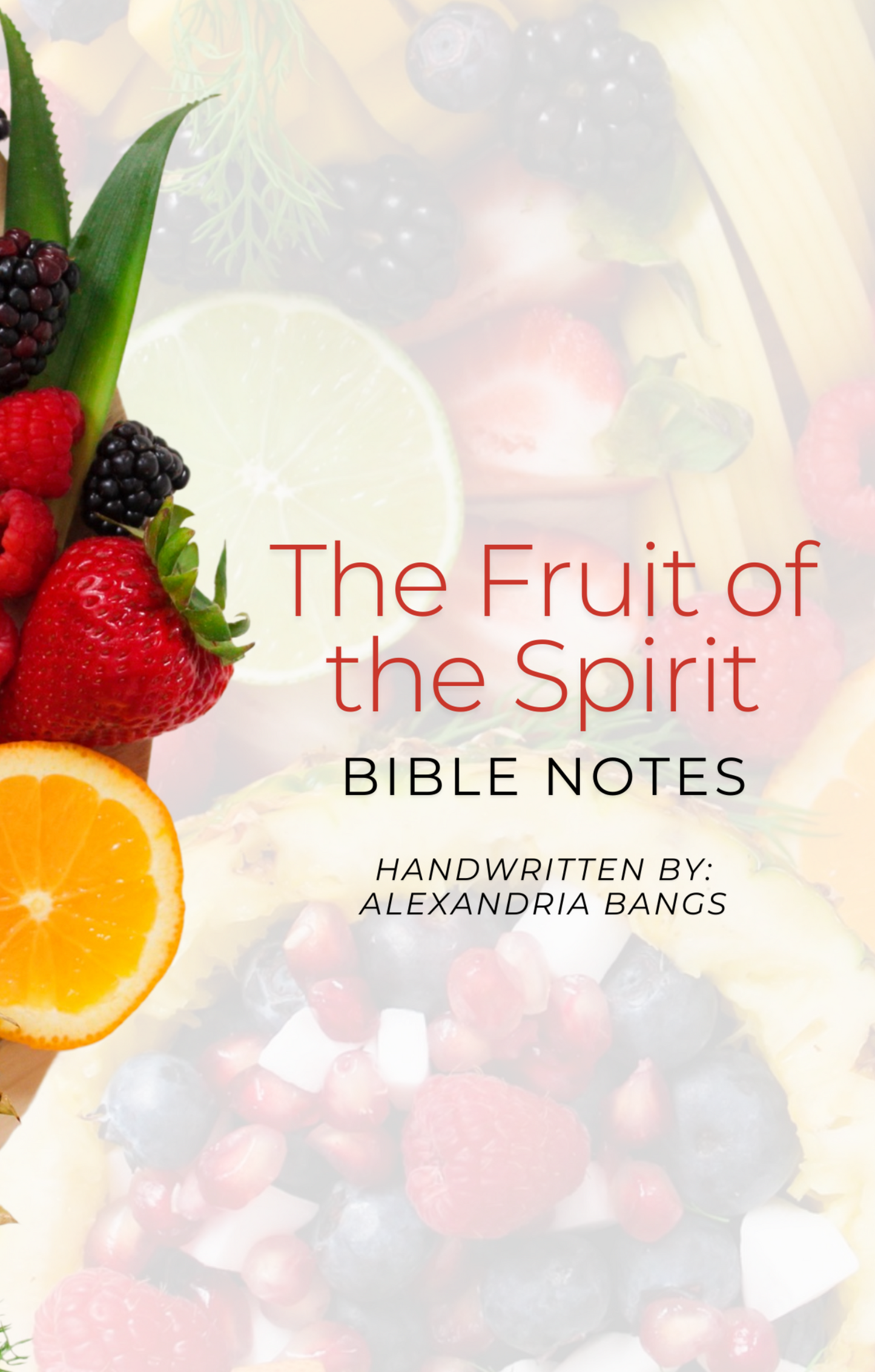 The Fruit of the Spirit Ebook