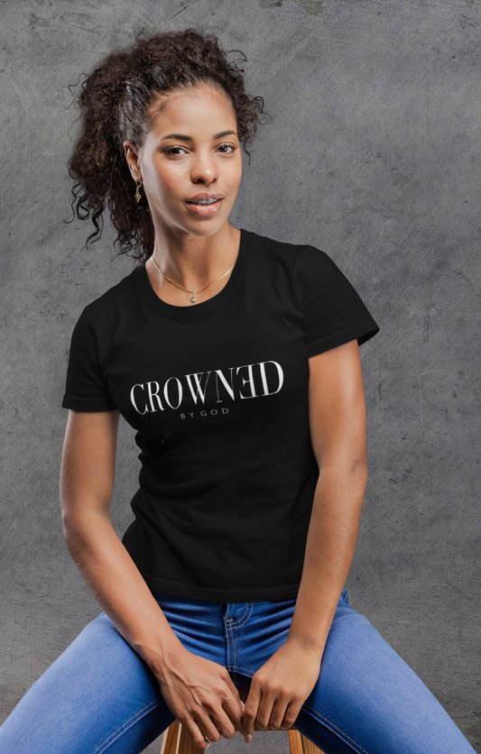 Crowned By God Tee- Women