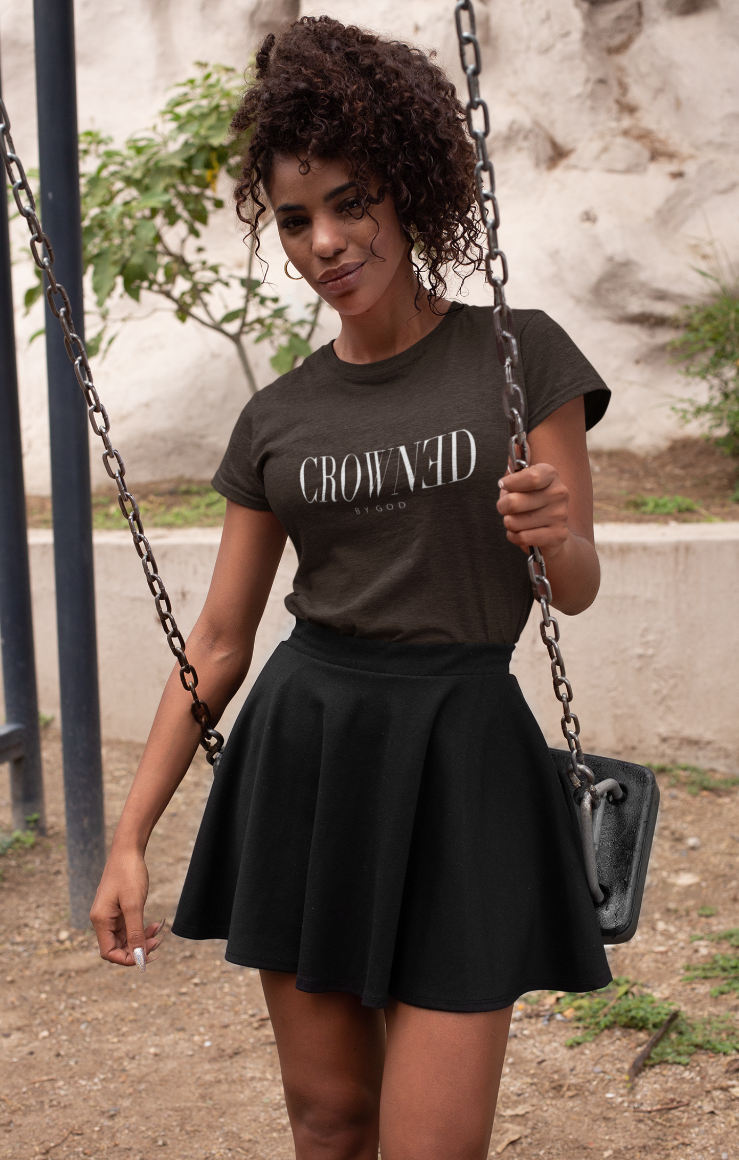 Crowned By God Tee- Women