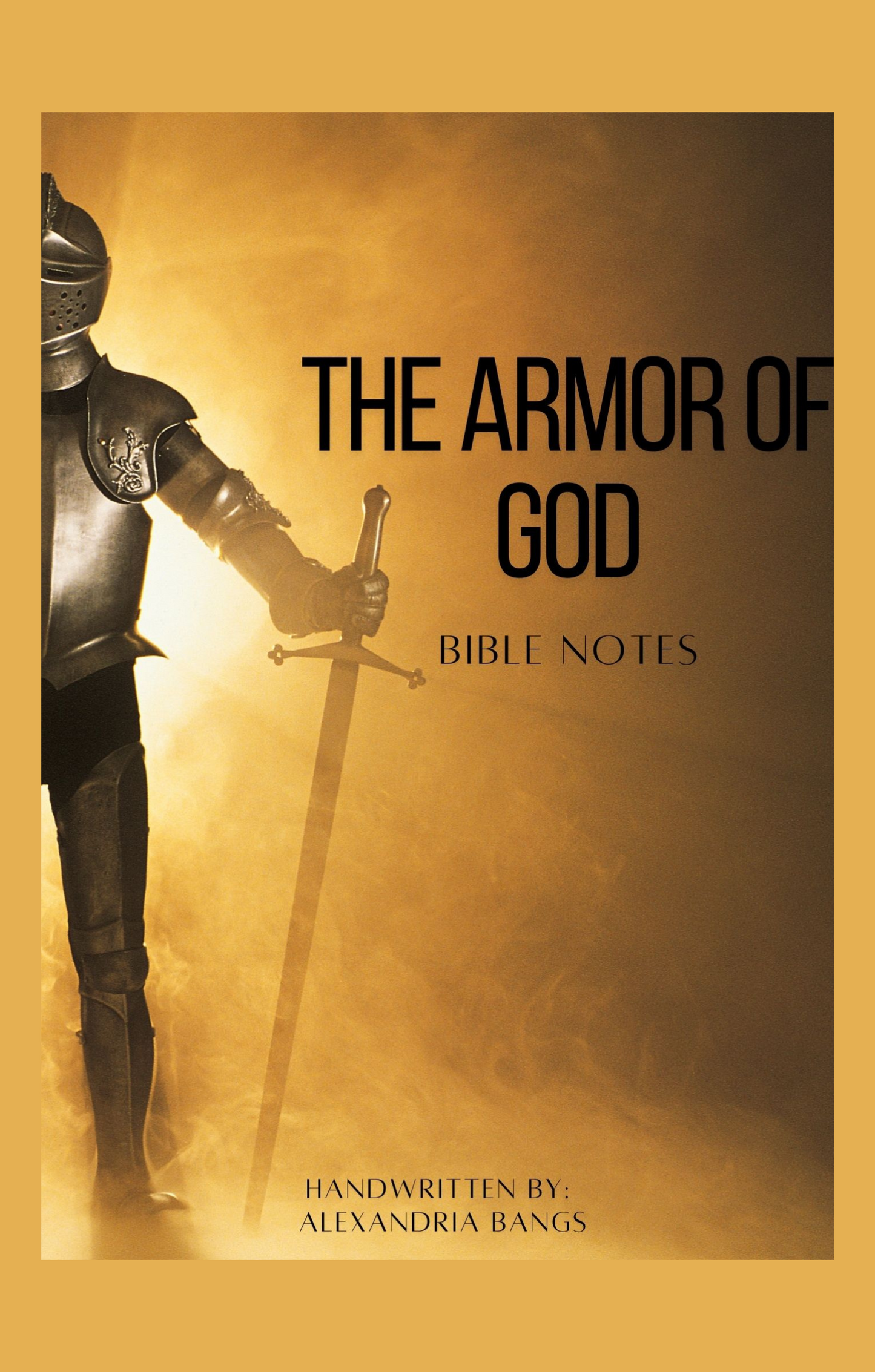 The Armor of God Printable Notes