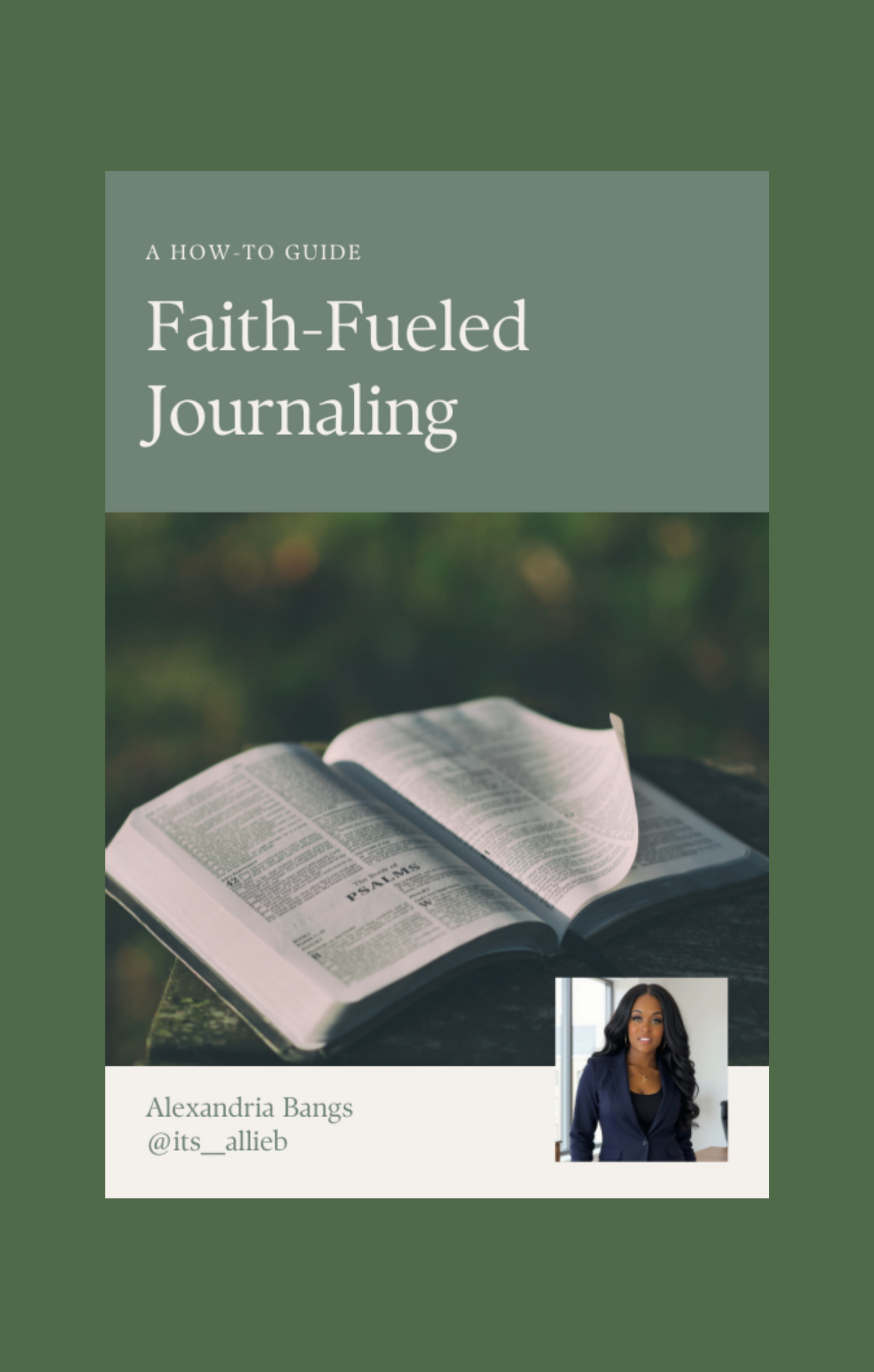 Faith-Fueled Journaling (A How-to Guide) Ebook